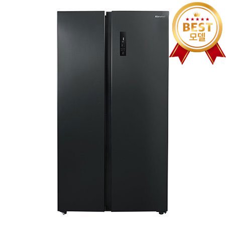 [배송지역한정] 클라윈드 양문형냉장고 CRF-SN570BDC (570L, 블랙에디션)