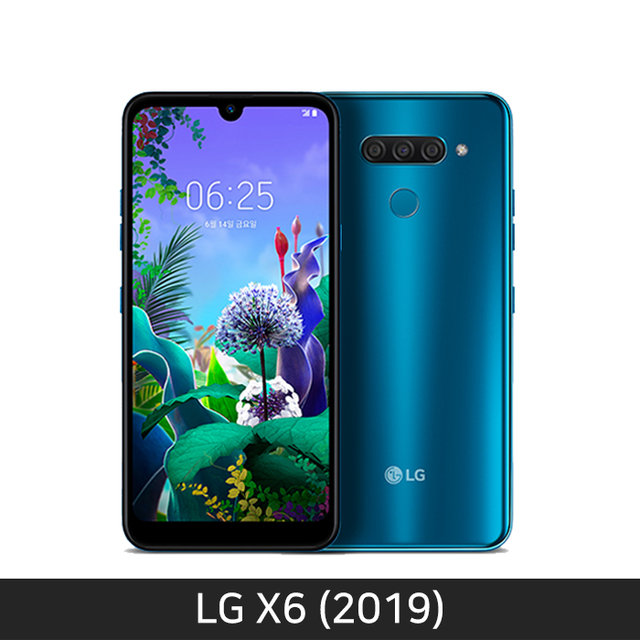 [자급제/공기계] LG X6 2019 [뉴 모로칸 블루][LM-X625N] [트리플카메라/쿼드DAC]