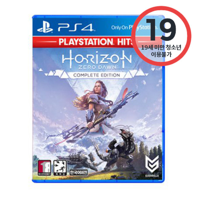 PS4 호라이즌 제로 던 컴플리트 에디션 Play StationHits [한글화]