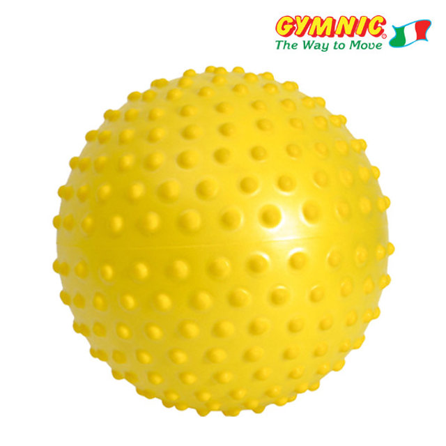 짐닉 센시볼 28cm 노랑 /돌기가있는 마사지볼 미니볼