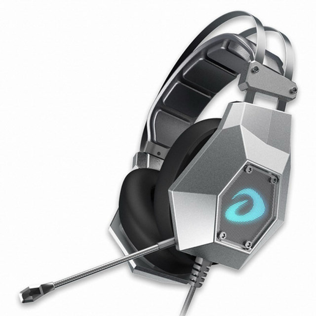EH755 USB 7.1 HI-FI 진동 게이밍 헤드셋 건메탈