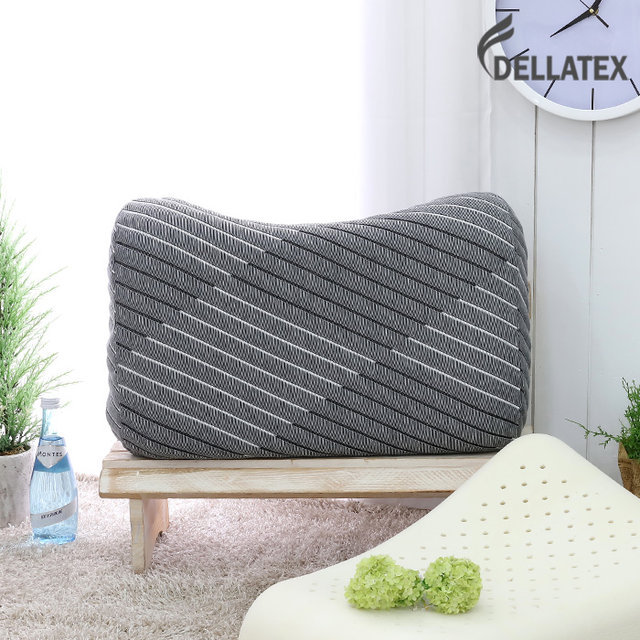 국내생산 천연라텍스 땅콩형베개 1+1_스퀘어