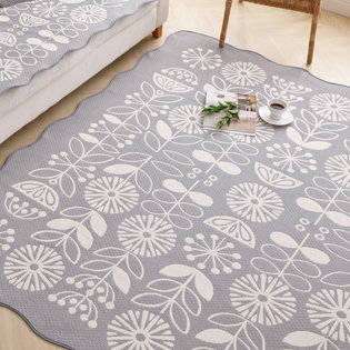 앨리아_그레이 자카드 카페트 점보특대 200x230cm