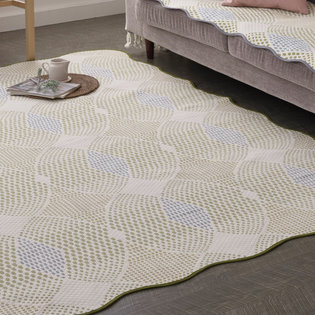 페리도트_그린 자카드 카페트 대형 150x200cm