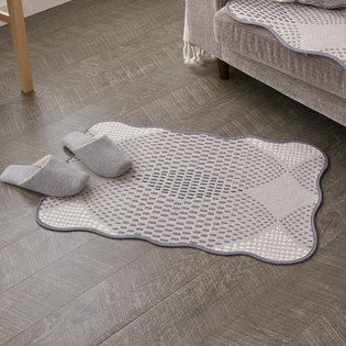 페리도트_그레이 자카드 발매트 50x70cm