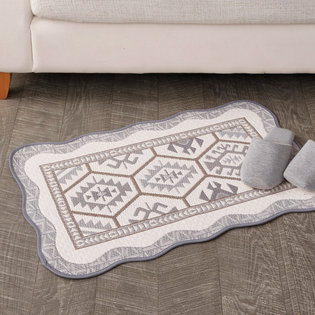 칼로스_그레이 자카드 발매트 50x70cm