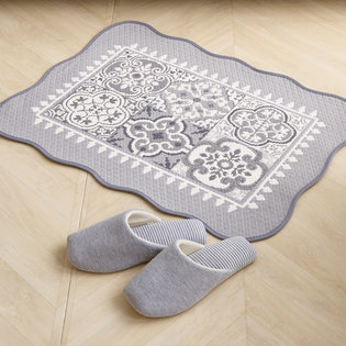 지오_그레이 자카드 발매트 50x70cm