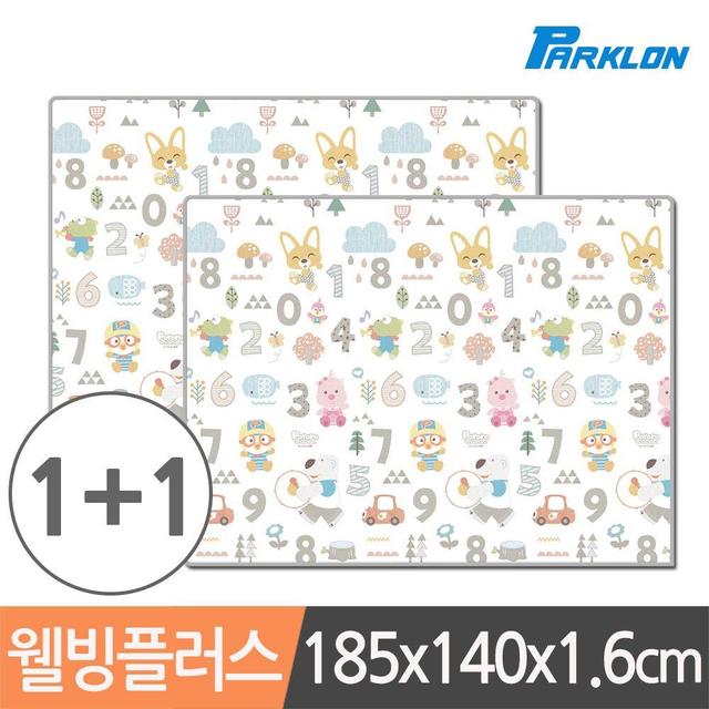 1+1 뽀로로숫자놀이 웰빙플러스 놀이방매트 185x1.6cm_3F5AD5