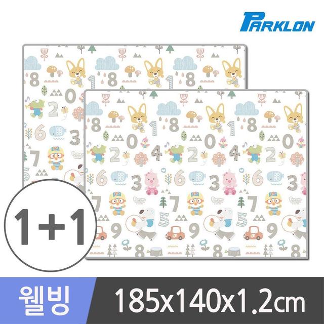 1+1 뽀로로숫자놀이 웰빙 놀이방매트 185x140x1.2cm_3F5ACB