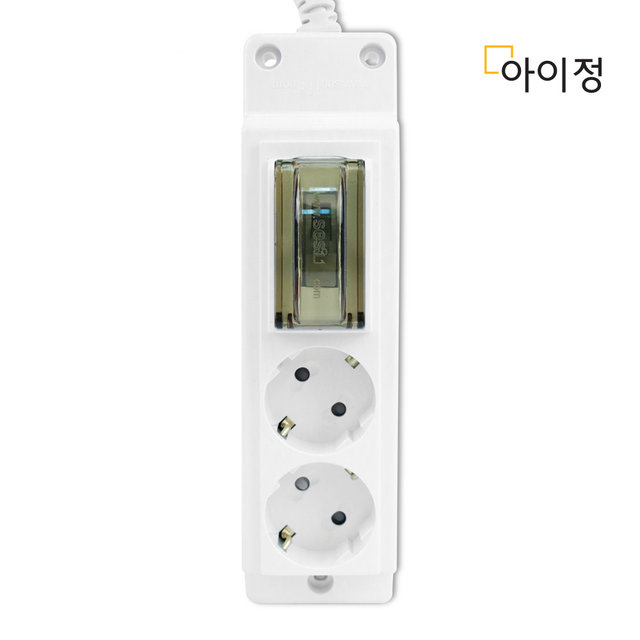 고용량 과부하 차단 멀티탭 2구 1.5M 콘센트
