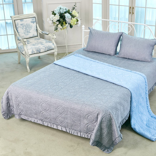 냉감원단 여름 이불(S) 블루