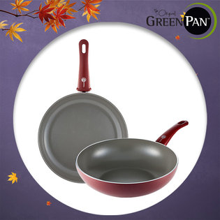 그린팬 하드그립 버건디 2종/팬30CM+궁28CM
