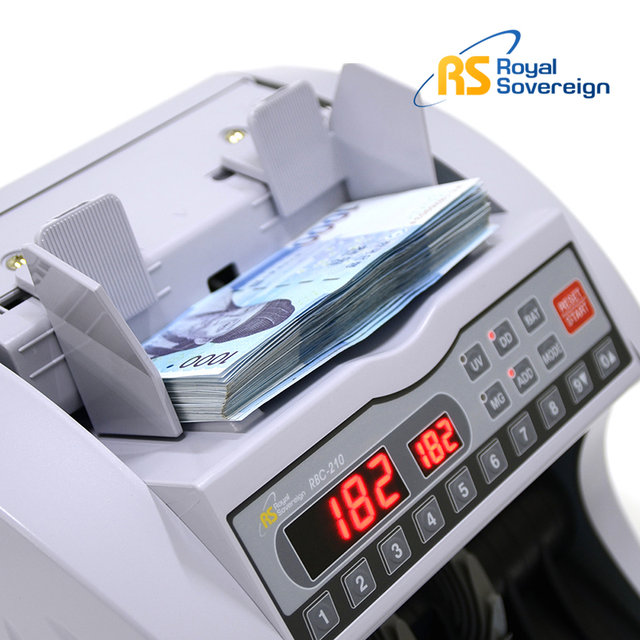 고급형 수표감별 지폐계수기 RBC-210