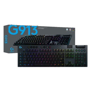 (정가 329,000원) [정품]블루투스&무선 울트라 슬림 게이밍기계식키보드 G913[클릭키][RGB]