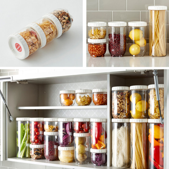 냉장고 문짝정리용기 인터락_5종1택(좁은형/중간형/넓은형)