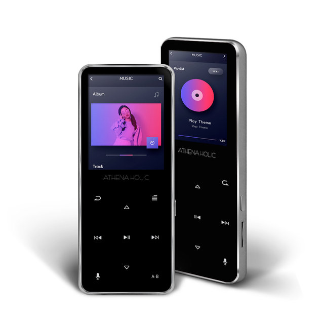 ATHENA 홀릭 블루투스 MP3 터치 스크린 MP4 플레이어 녹음 라디오 구간 반복 변속