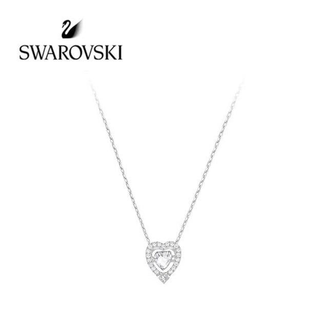 스와로브스키 목걸이 Sparkling Dance Heart 5272365
