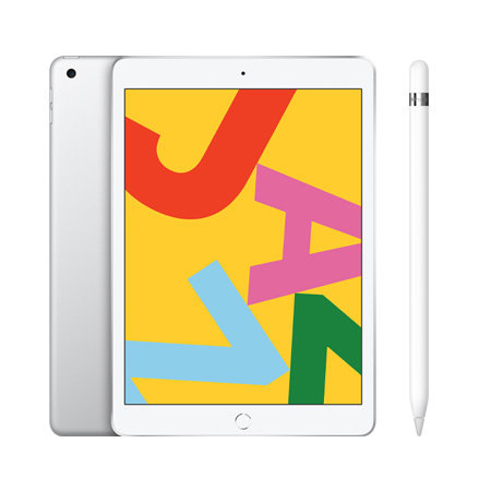 아이패드 7세대 iPad 7th 10.2 WIFI 128GB 실버 MW782KH/A + 애플펜슬 1세대 MK0C2KH/A