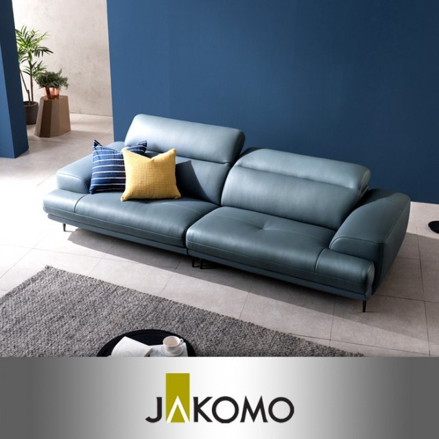   프레디 3.5인 기능성 슈렁큰 천연면피 소가죽 소파 (스툴 선택)