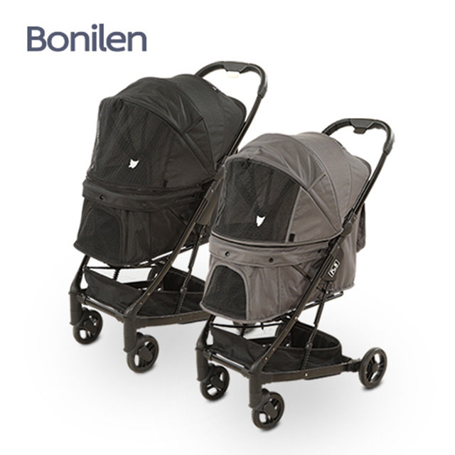 펫 5 애견유모차 강아지 고양이 펫개모차_블랙