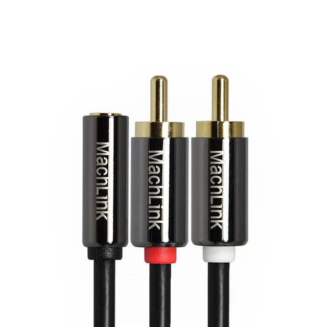 스테레오 F 2RCA M Y 케이블 15CM ML-RYSH015