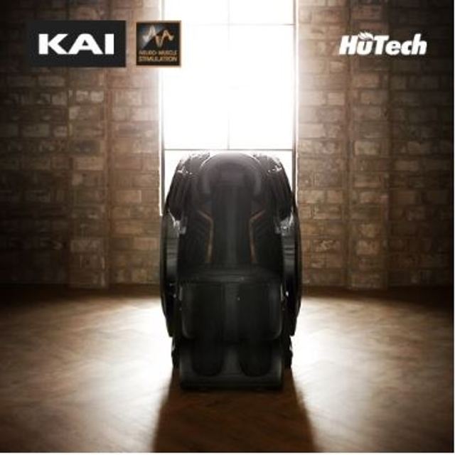 ◑매장진열특가 120만◑휴테크 카이 SLS7 블랙에디션 음파진동 안마의자(진열)
