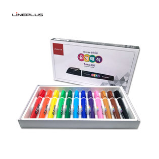 Lineplus 12색유성매직세트