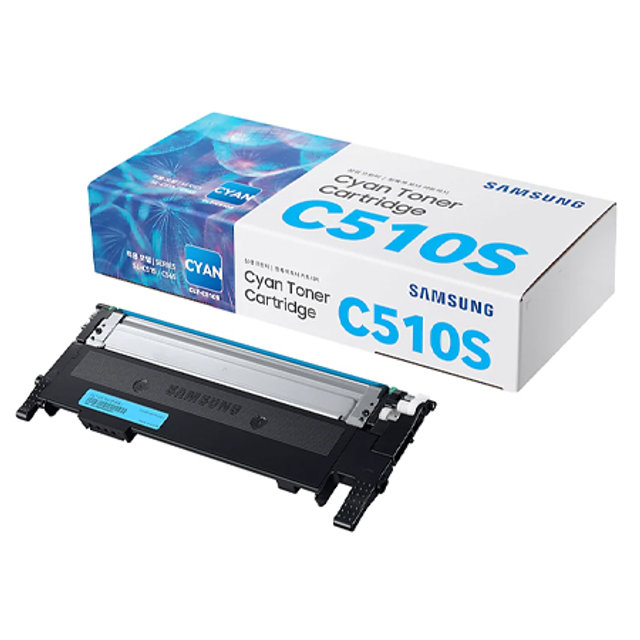 [정품]삼성 컬러토너[CLT-C510S][파랑][1,000매/호환기종:SL-C510,C510W,C513,C513W,C563FW,C563W]