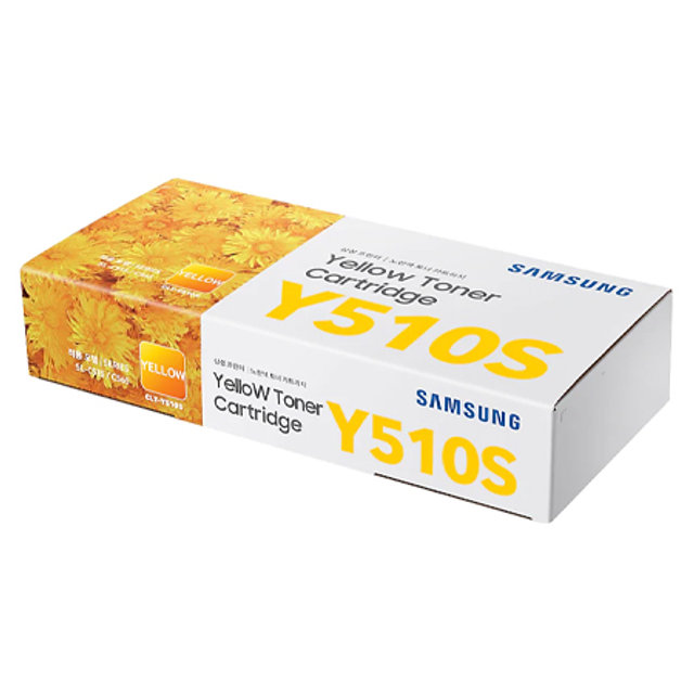 [정품]삼성 컬러토너[CLT-Y510S][노랑][1,000매/호환기종:SL-C510,C510W,C513,C513W,C563FW,C563W]