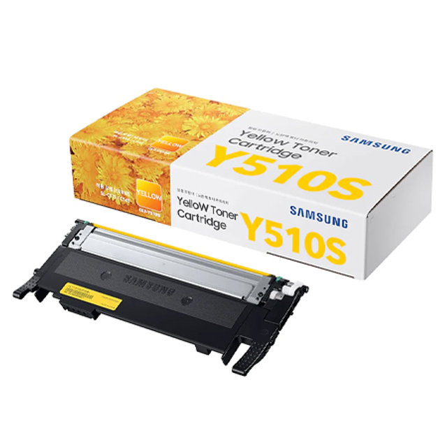 [정품]삼성 컬러토너[CLT-Y510S][노랑][1,000매/호환기종:SL-C510,C510W,C513,C513W,C563FW,C563W]