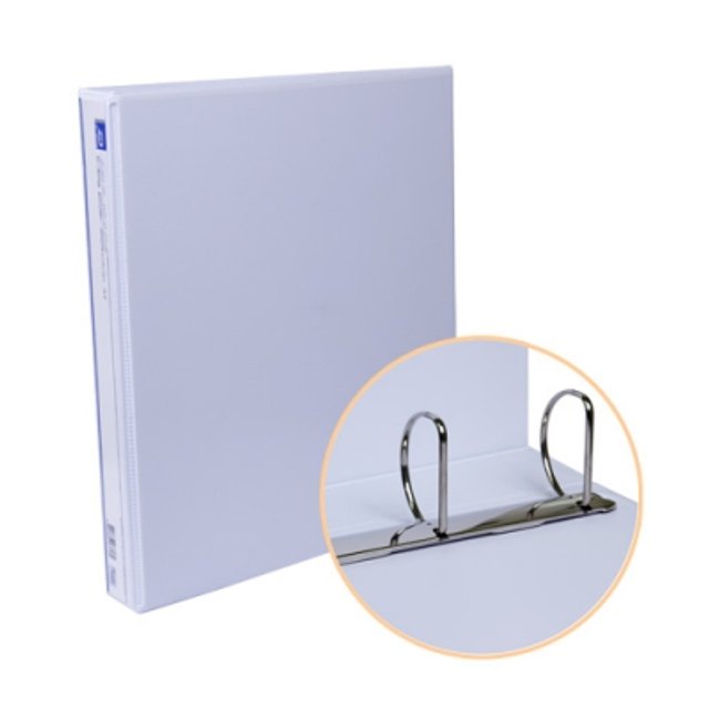 (흰투명)백색D링바인더 1.5cm DB-150