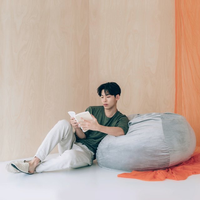 1인용 메모리폼 빈백쇼파 구름소파 라지