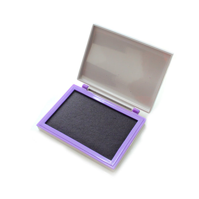 VIC 국산 도장 스탬프 패드 (보라색)