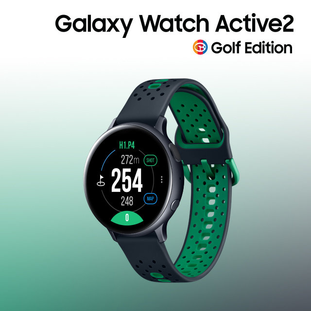 [추가다운쿠폰] 삼성 갤럭시 워치 액티브2 골프 에디션 GPS 골프거리측정기(44mm)
