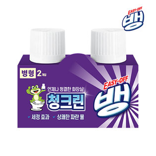 청크린 병형 변기세정제 2개입 1개