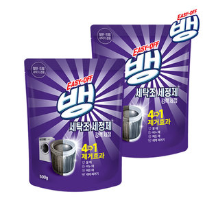 세탁조 세정제 500g 2개