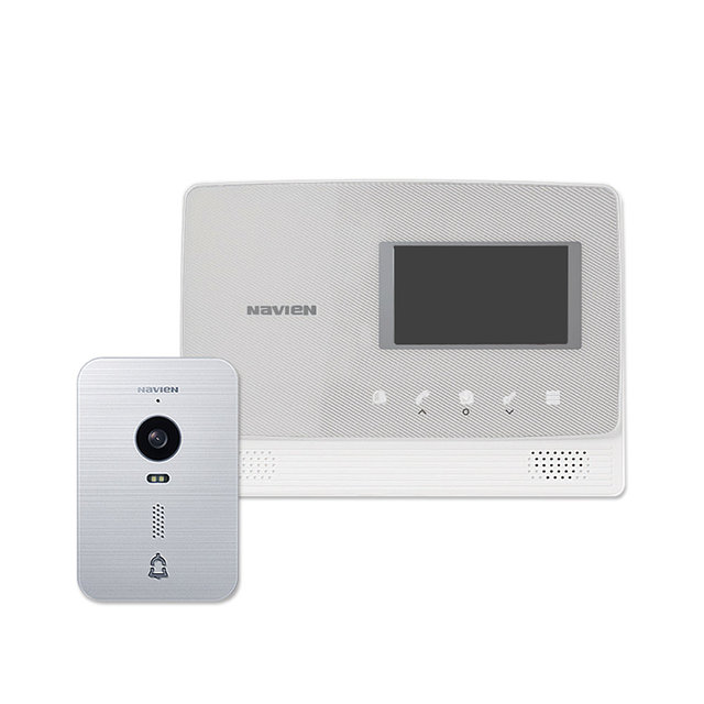 셀프시공 비디오폰(인터폰) NHA-0475(실버)+초인종포함