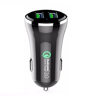 단종_USB 2포트 시거잭 고속 충전기 EZ-Q36(블랙)
