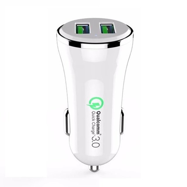 단종_USB 2포트 시거잭 고속 충전기 EZ-Q36(화이트)