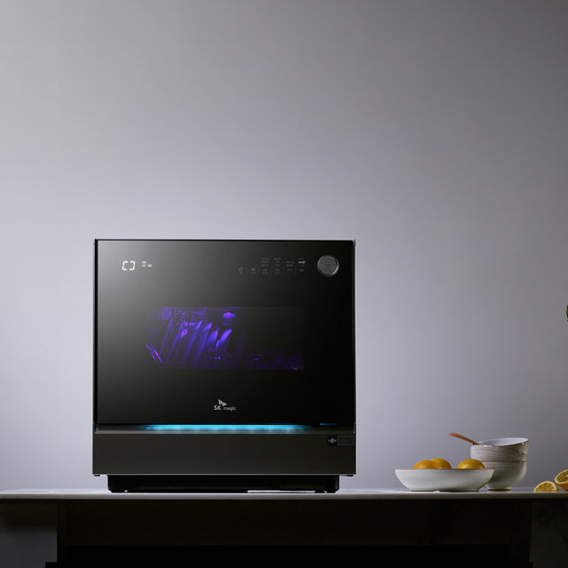 [사은품증정] 트리플케어 식기세척기 DWA-19R0P(6인용, 그레이스블랙, 자동문닫힘)