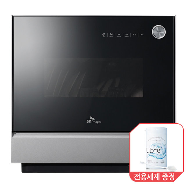 [사은품증정] 트리플케어 식기세척기 DWA-19R0P(6인용, 그레이스블랙, 자동문닫힘)