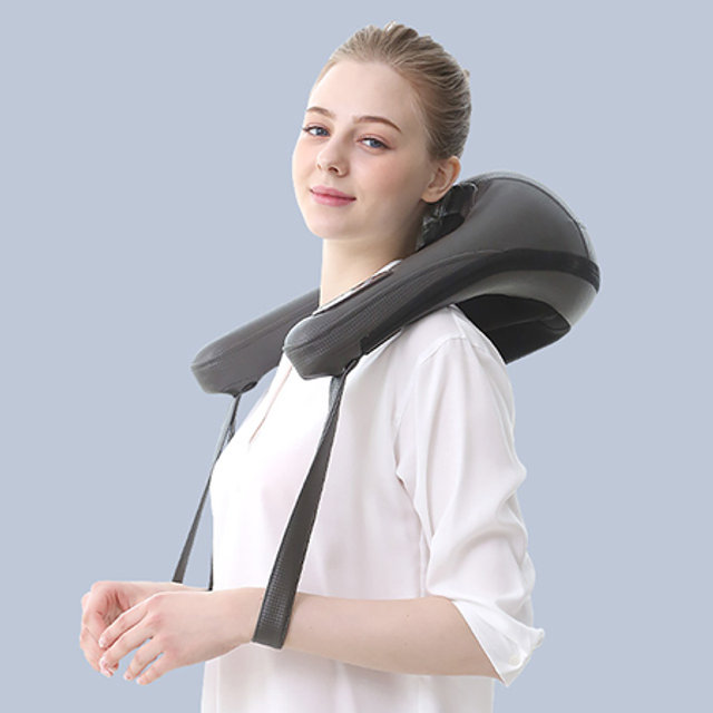 아이니쥬 무선 목어깨안마기 주무름 승모근 마사지기 ZP2440 