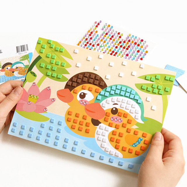 [민화샵] 유아만들기 EVA 모자이크아트