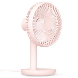 FAN MINI N9-FAN-MINI-PK [5엽날개/ 3단계풍속조절/ 일체형USB케이블]