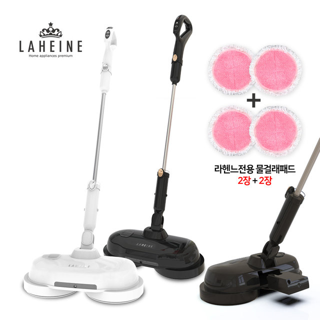 [비밀특가]더 퀸 듀얼스핀 무선 물걸레 청소기 LHDS-8000W (화이트)