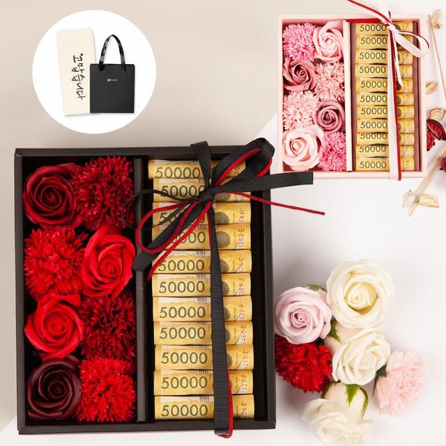 [NeeGee] 프리미엄 비누꽃 용돈박스