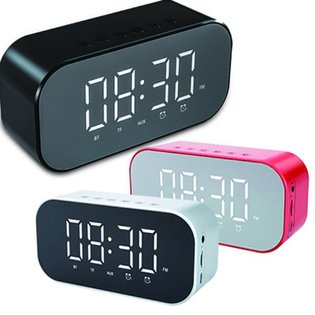 단종_EZ-Mirror Watch 블루투스 스피커 [화이트]