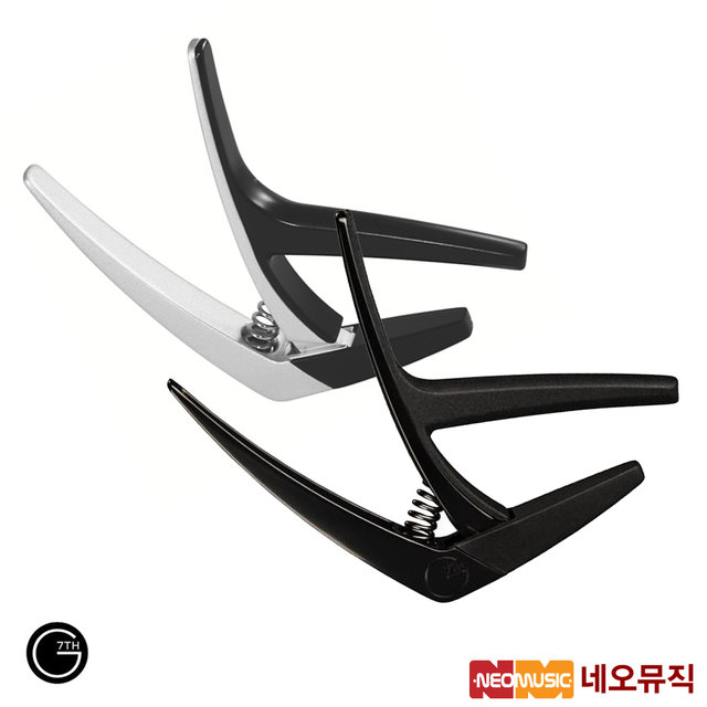 G7th 기타 카포 G7th Nashville (실버/블랙) 네쉬빌