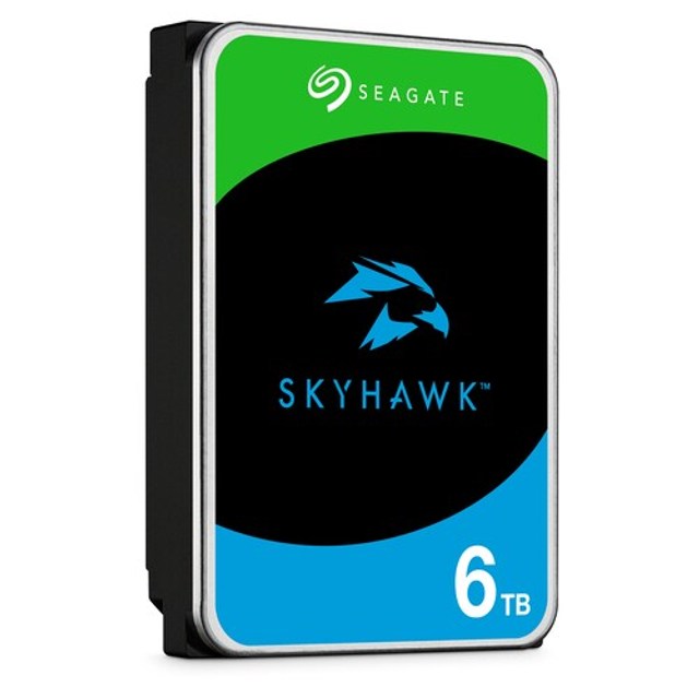 씨게이트 HDD 6TB SkyHawk ST6000VX009 CCTV 하드디스크 (5,400RPM/256MB/CMR)