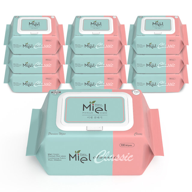 클래식 캡형 100매 10팩 평량 50g 도톰 대용량